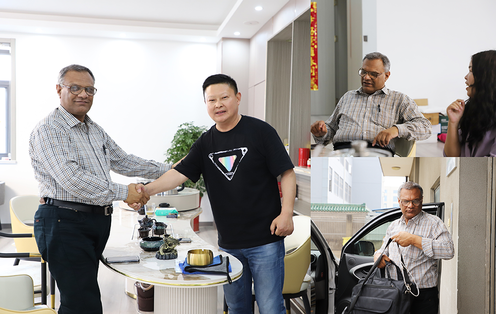 巴基斯坦Mushtaq Ahmad先生蒞臨我司參觀調研